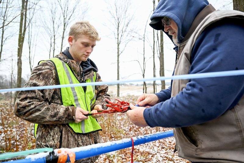 Student in Ag Center program