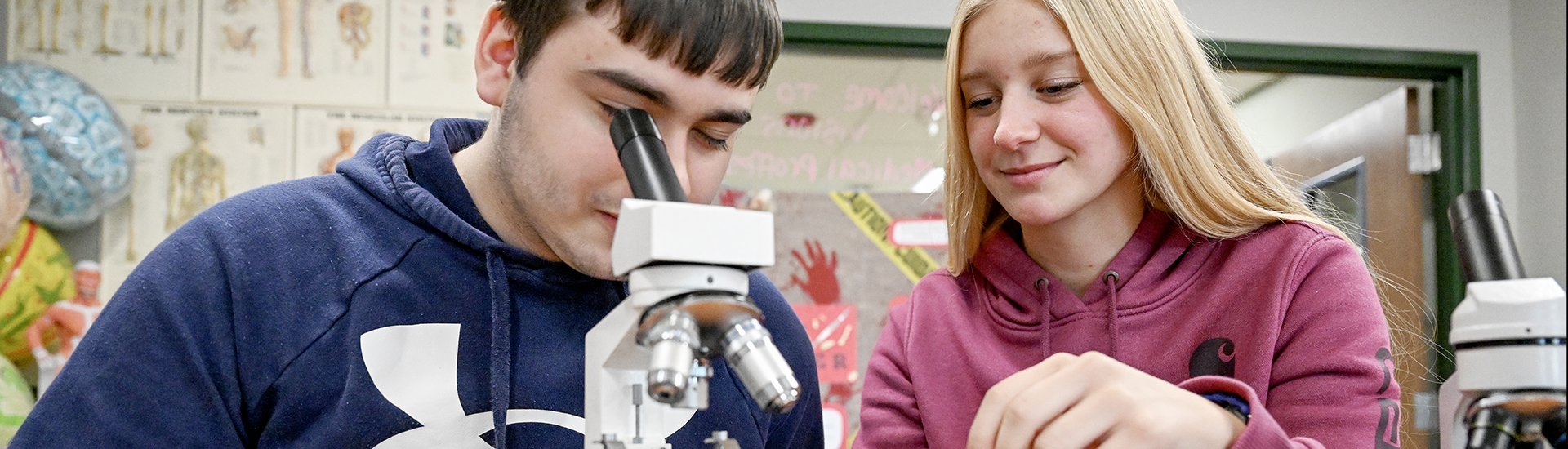 Students at Seaway Tech Center